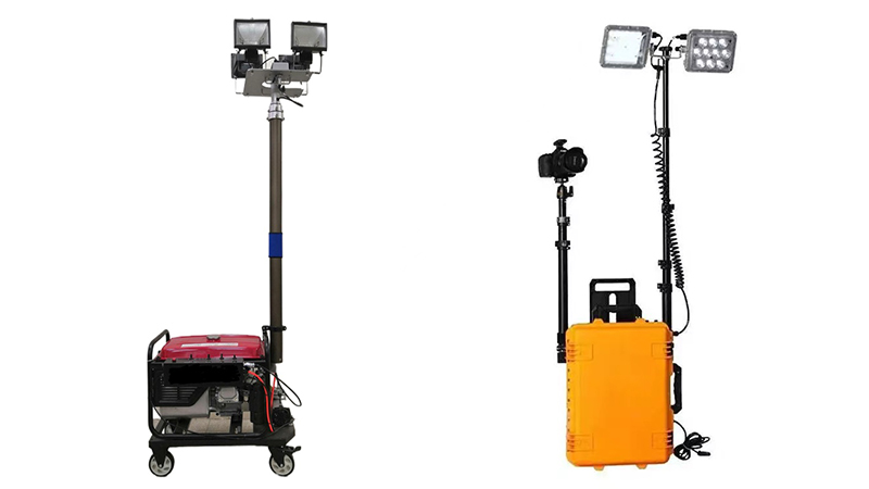 移動(dòng)照明裝置：多種選擇，全面應(yīng)對(duì)夜間工作需求